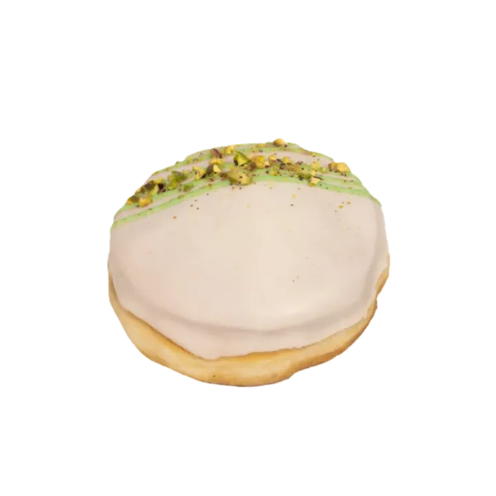 دونات بالفستق الحلبي
