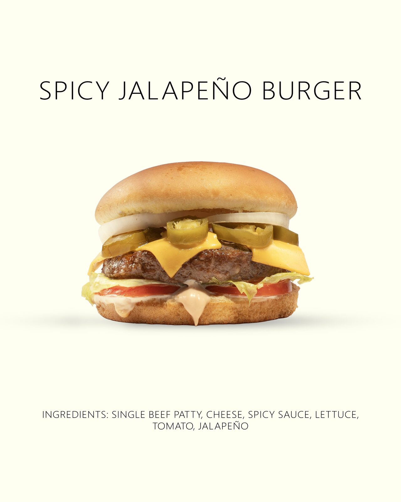 Spicy Jalapeño Burger